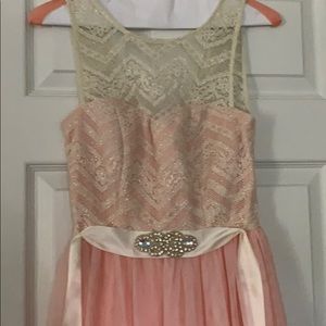 Pale Pink Formal Dress
